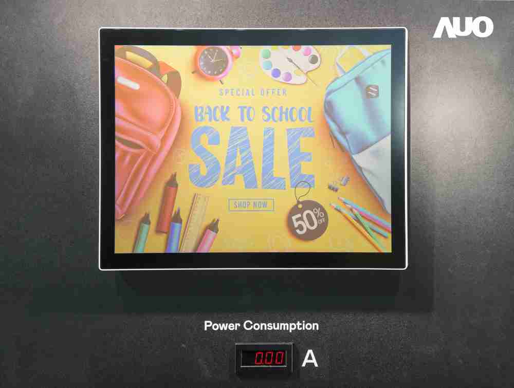 人生就是博展示胆固醇液晶超低耗能户外全彩显示器，，ChLC（胆固醇液晶）以双稳态技术使静态显示零功耗，，，具省电、、、、高彩度、、环保的特性，，，，还整合软硬件系统解决方案，，可透过单一云端平台管理