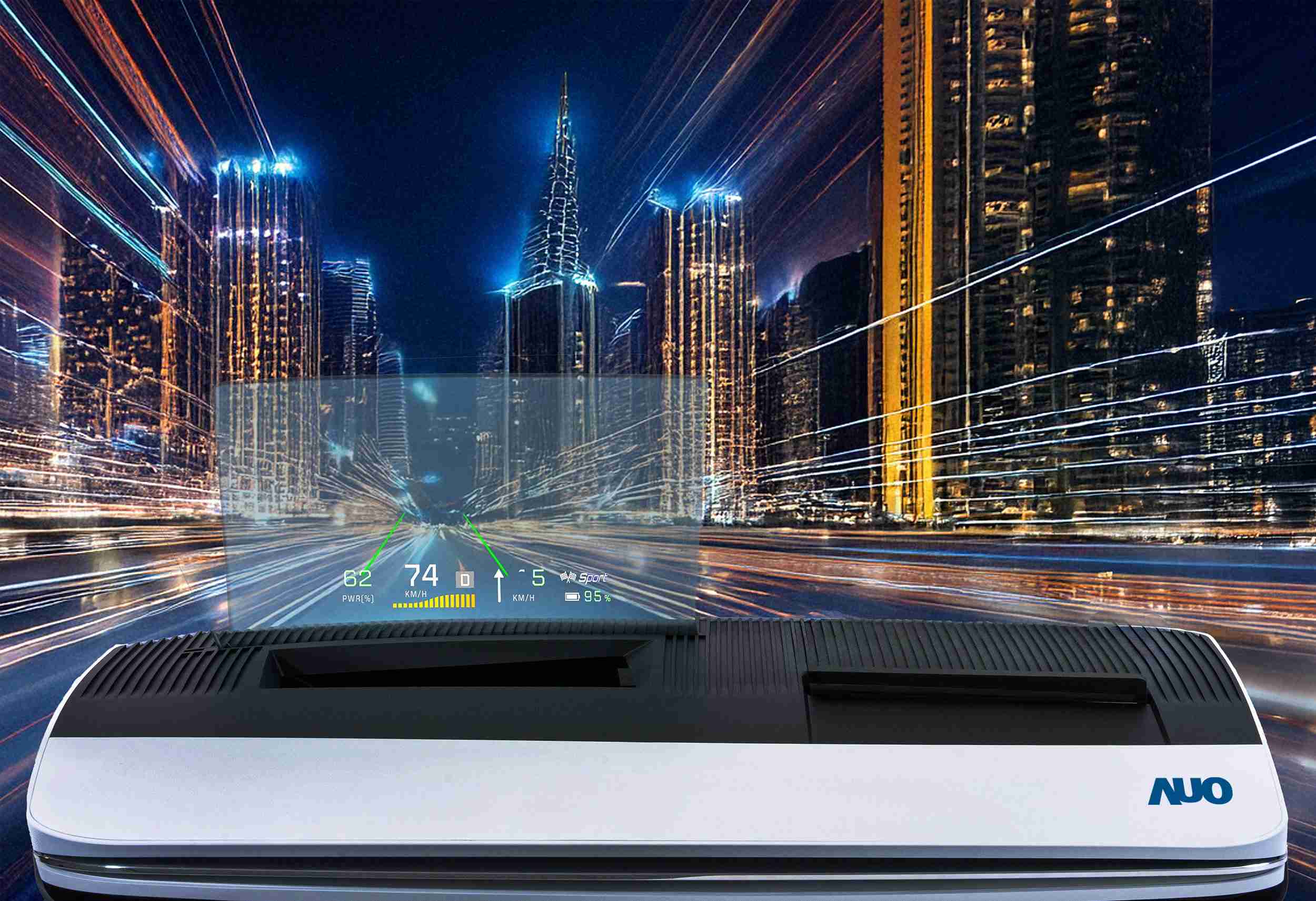 人生就是博推出13吋Micro LED抬头显示器，，，提供高入眼亮度、、、、高色彩饱和度的显示质量，，，，在阳光下或黑暗中都清晰可见，，，并利用Micro LED模块体积小的优势，，解决车用空间有限的痛点